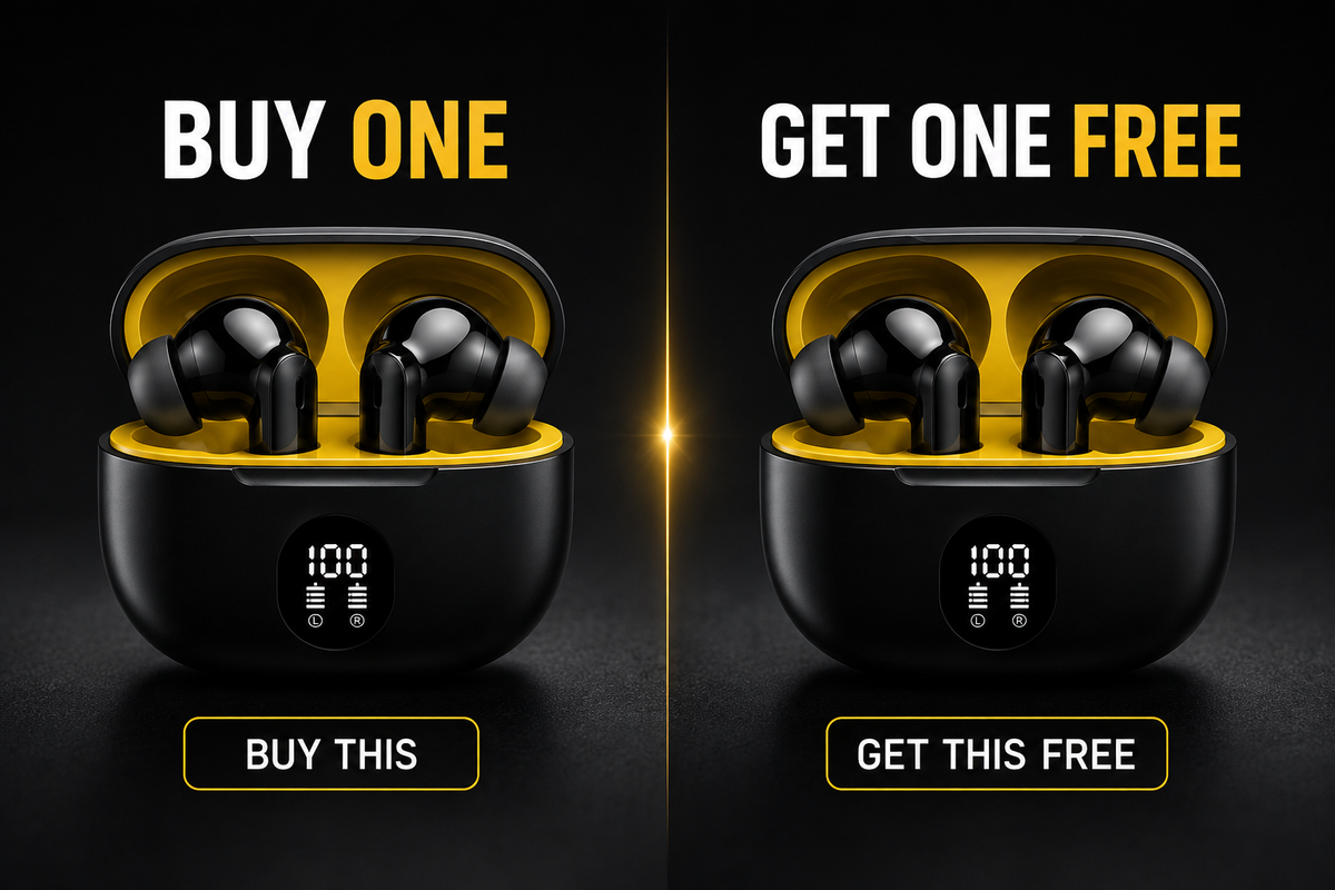 🎧 APPLE PRO 2 AND STEREO — BUY 1, GET 1 FREE