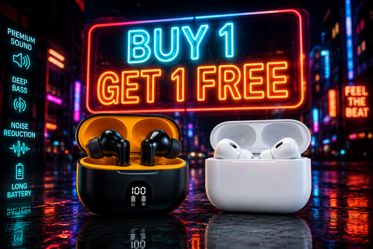 🎧 APPLE PRO 2 AND STEREO — BUY 1, GET 1 FREE
