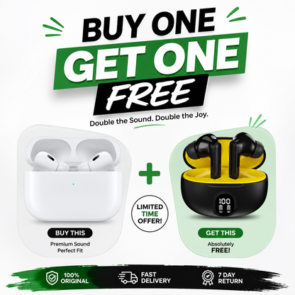 🎧 APPLE PRO 2 AND STEREO — BUY 1, GET 1 FREE