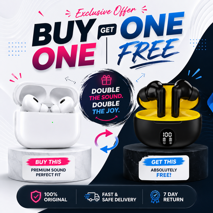 🎧 APPLE PRO 2 AND STEREO — BUY 1, GET 1 FREE